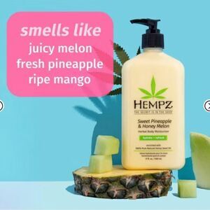 NWT Herbal Hydrating Sweet Pineapple & Honey Melon Body Lotion - 17 Fl Oz